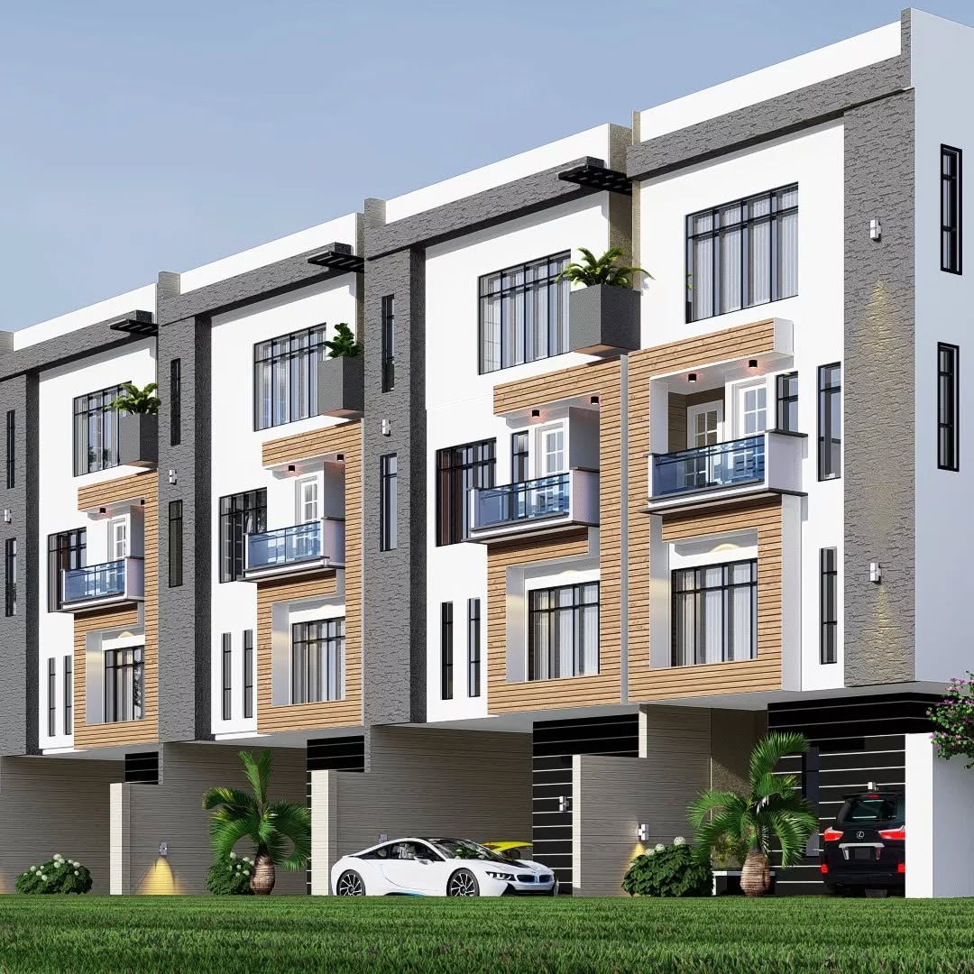 Modern Terrace Duplexes